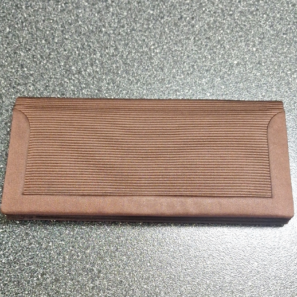 Vintage Brown Clutch, Made In Italy Expressly For Kaufmanns Pittsburgh